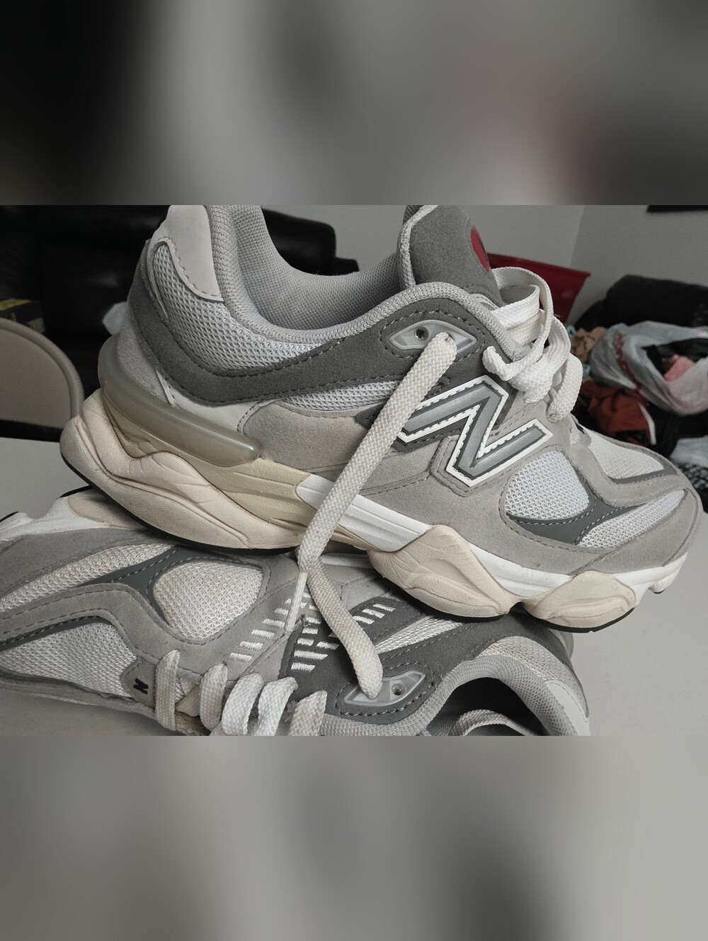 New Balance Size 5.5 9060 Rain Cloud
